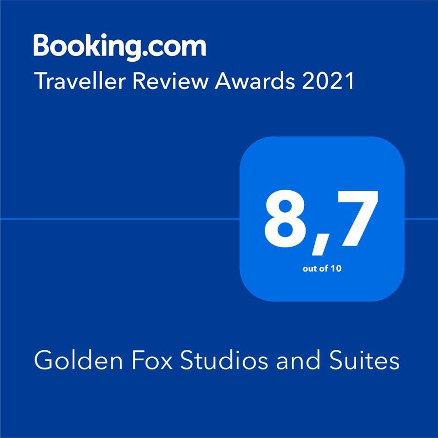 Golden Fox Studios And Suites Lákones 外观 照片